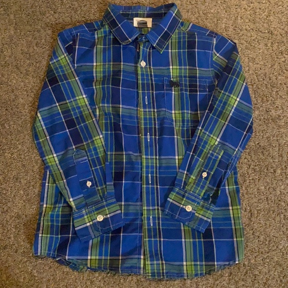 Old Navy Woven Button Down - Size S 6/7 - Picture 1 of 1